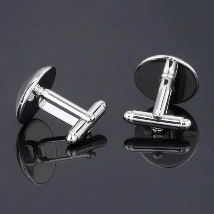 Yellow Chimes Earrings Yellow Chimes Cufflinks for Men Alphabets Cuff links Letter P Statement Stainless Steel Cufflinks for Men and Boys
