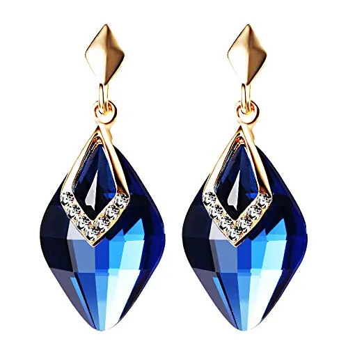 Yellow Chimes Earrings Yellow Chimes Drop Earrings for Women Elegant Gold Plated Blue Crystal Drop Earrings for Women and Girls Yellow Chimes Earrings Yellow Chimes Drop Earrings for Women Elegant Gold Plated Blue Crystal Drop Earrings for Women and Girls