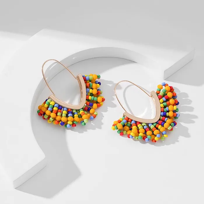 Yellow Chimes Earrings Yellow Chimes Earrings for Women and GirlsHoop Earrings for Women Multicolour Earrings for Women Gold Plated Earrings Birthday Gift for Women Anniversary Gift for Wife