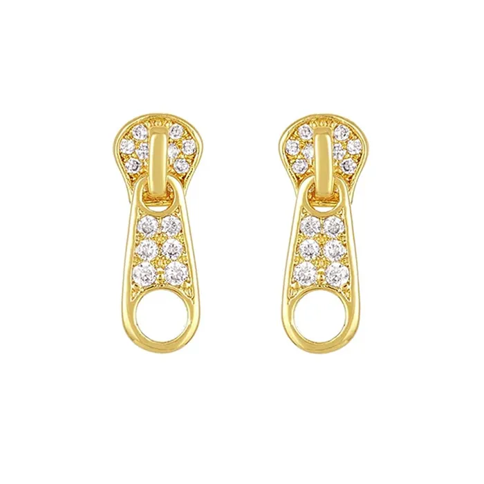 Yellow Chimes Earrings Yellow Chimes Earrings For Women Gold Tone Crystal Studded Zip Shape Drop Earrings For Women and Girls Yellow Chimes Earrings Yellow Chimes Earrings For Women Gold Tone Crystal Studded Zip Shape Drop Earrings For Women and Girls