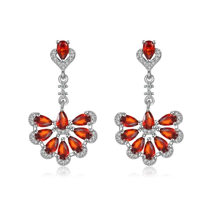 Yellow Chimes Earrings Yellow Chimes Elegant Latest Fashion Silver Plated Red Crystal designer Drop Earrings for Women and Girls Red Yellow Chimes Earrings Yellow Chimes Elegant Latest Fashion Silver Plated Red Crystal designer Drop Earrings for Women and Girls Red