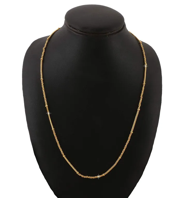Yellow Chimes Earrings Yellow Chimes GoldPlated Latest Fashion Stylish And Trendy Classic Designer Neck Chains for Men and Boys