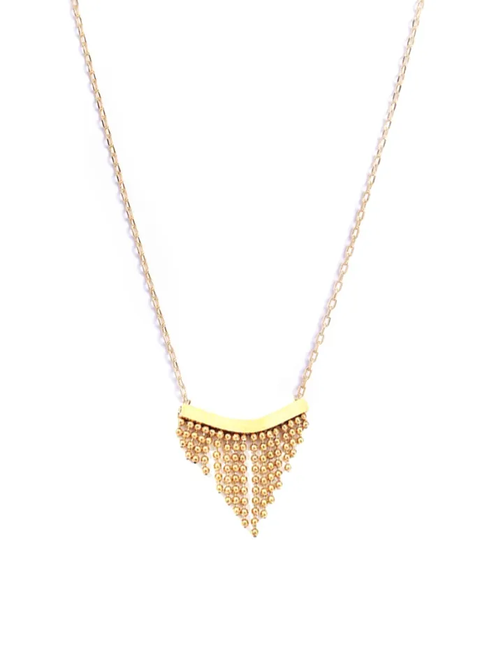 Yellow Chimes Earrings Yellow Chimes Layered Choker Necklace for Women Minimal Shaped Neck Chains Charm Designed Choker Necklace for Women and Girls NK 3