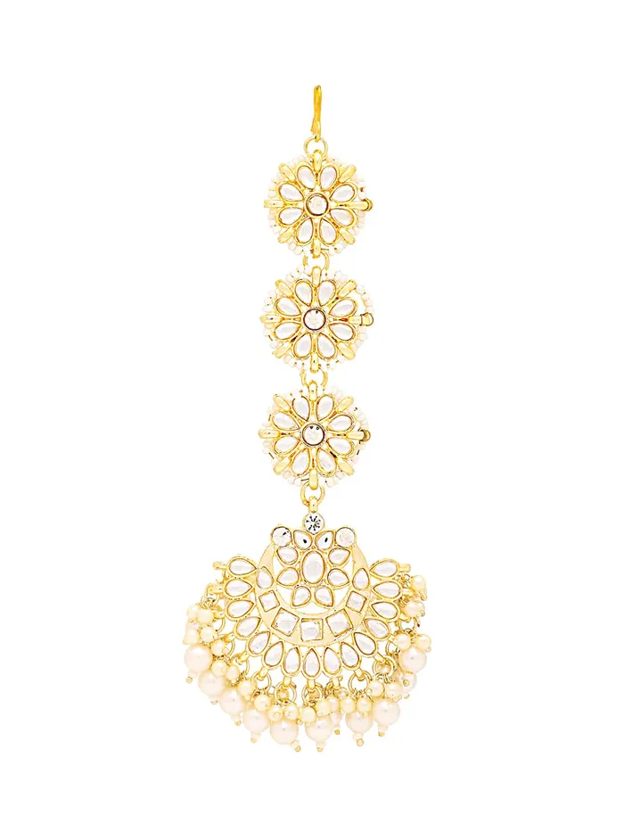Yellow Chimes Earrings Yellow Chimes Maang Tikka for Women Gold Plated Kundan Studded Beads Drop Maangtikka for Women and Girls Style3 Yellow Chimes Earrings Yellow Chimes Maang Tikka for Women Gold Plated Kundan Studded Beads Drop Maangtikka for Women and Girls Style3
