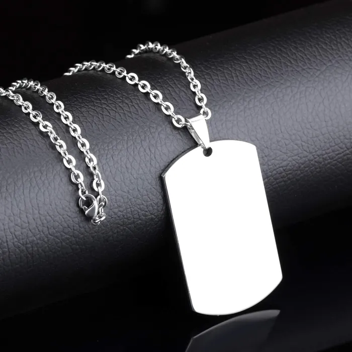 Yellow Chimes Earrings Yellow Chimes Pendant for Men and Boys Silver Dog Tag for Men Stainless Steel Army Dog Tag Chain Pendants for Men Birthday Gift for Men and Boys Anniversary Gift for Husband