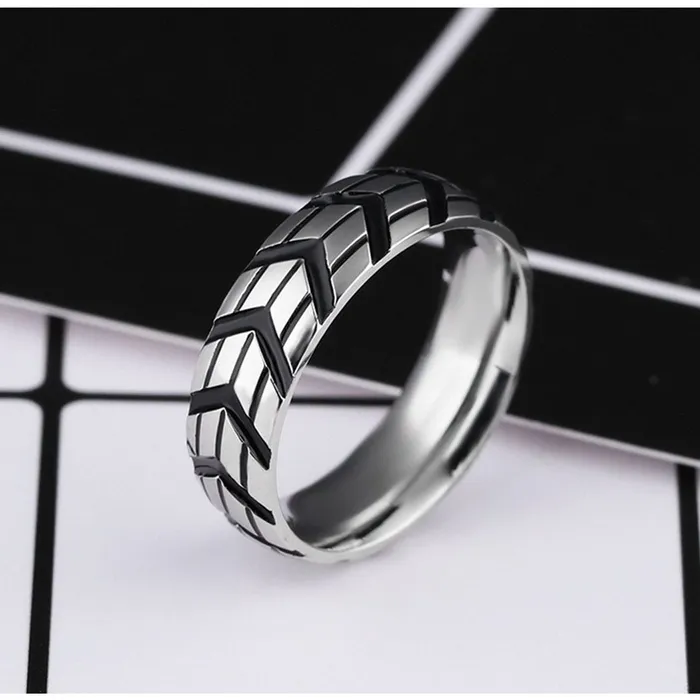 Yellow Chimes Earrings Yellow Chimes Rings for Men Western Style Stainless Steel band designed Contemporary Ring for Men and Boys