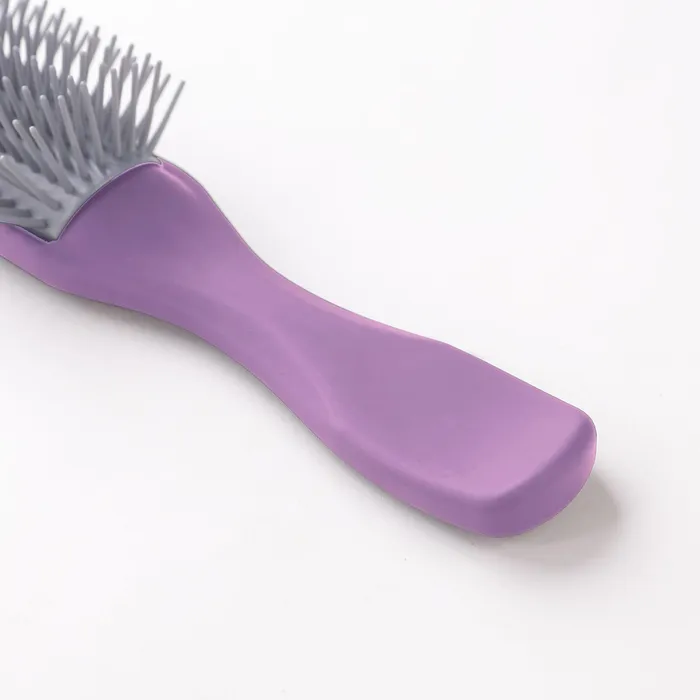 Yellow Chimes Flat Hair Brush with Strong Flexible Bristles 9Row Curl Defining Brush for Thick Curly Wavy Hair Large Fantype Head Hair Styling Brush for Women Men Yellow Chimes Earrings