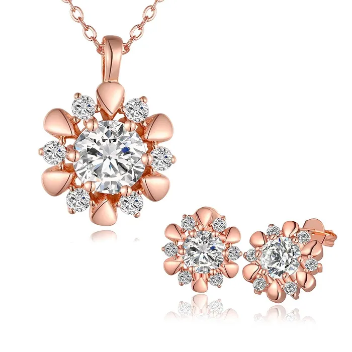 Yellow Chimes Glowing Golden Sunflower 18K Rose Gold Plated Hallmarked Austrian Crystal Jewellery Set for Girls and Women Yellow Chimes Bracelets Yellow Chimes Glowing Golden Sunflower 18K Rose Gold Plated Hallmarked Austrian Crystal Jewellery Set for Girls and Women Yellow Chimes Bracelets