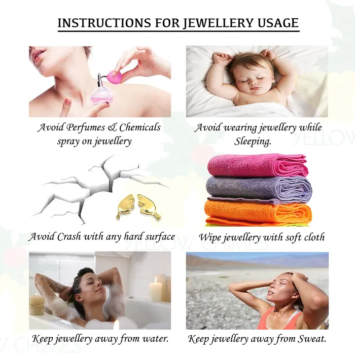Yellow Chimes Glowing Golden Sunflower 18K Rose Gold Plated Hallmarked Austrian Crystal Jewellery Set for Girls and Women Yellow Chimes Bracelets