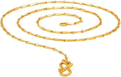 Yellow Chimes Gold Plated Latest Fashion Classic Design Most Popular Rice Neck Chains for Men and Boys Yellow Chimes Bracelets Yellow Chimes Gold Plated Latest Fashion Classic Design Most Popular Rice Neck Chains for Men and Boys Yellow Chimes Bracelets