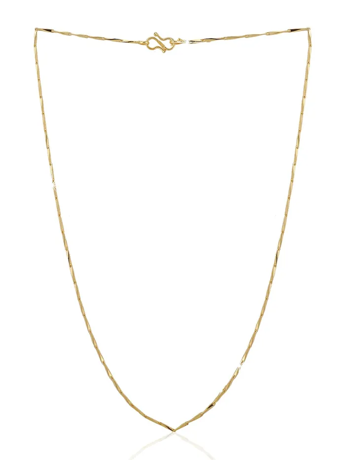 Yellow Chimes Gold Plated Latest Fashion Classic Design Most Popular Rice Neck Chains for Men and Boys Yellow Chimes Bracelets
