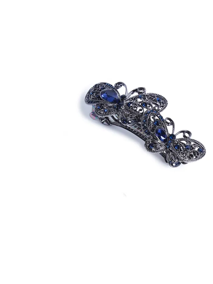 Yellow Chimes Hair Clips for Women Girls Barrette Hair Clips for Women Hair Accessories for Women Hairclip Crystal French Barrette Hair Clips for Women Girls Gift For Women Girls Yellow Chimes Necklaces