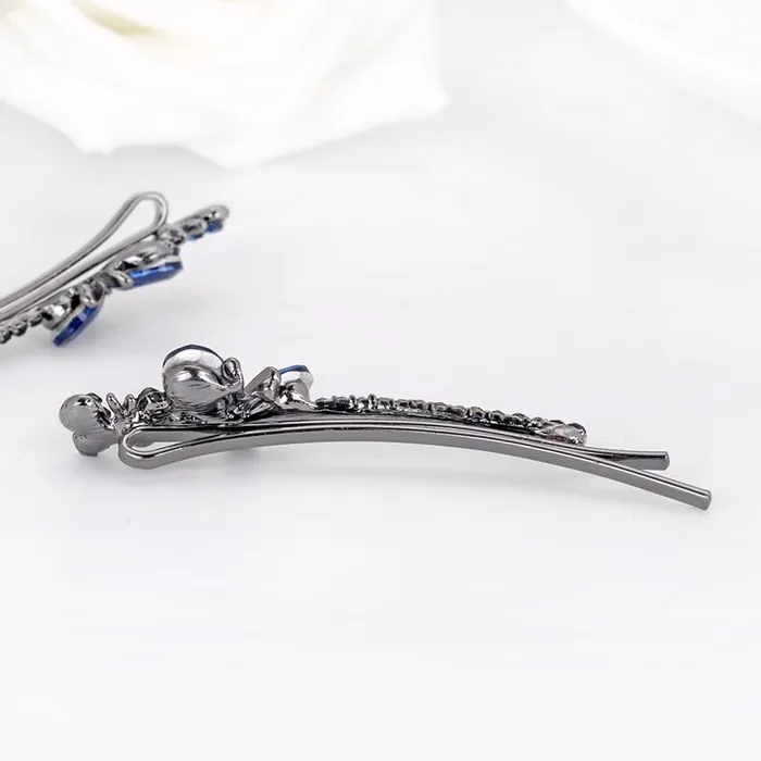 Yellow Chimes Hair Clips for Women Girls Barrette Hair Clips for Women Hair Accessories for Women Hairclip Crystal French Barrette Hair Clips for Women Girls Gift For Women Girls Yellow Chimes Necklaces