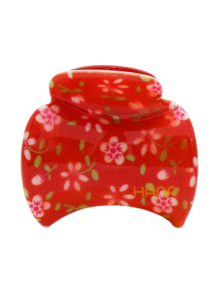 Yellow Chimes Hair Clutchers Claws for Women 6 Pcs Hair Claws for Girls Daily Use Floral Printed Hair Clips for Women and Girls Hair Accessories Yellow Chimes Bracelets