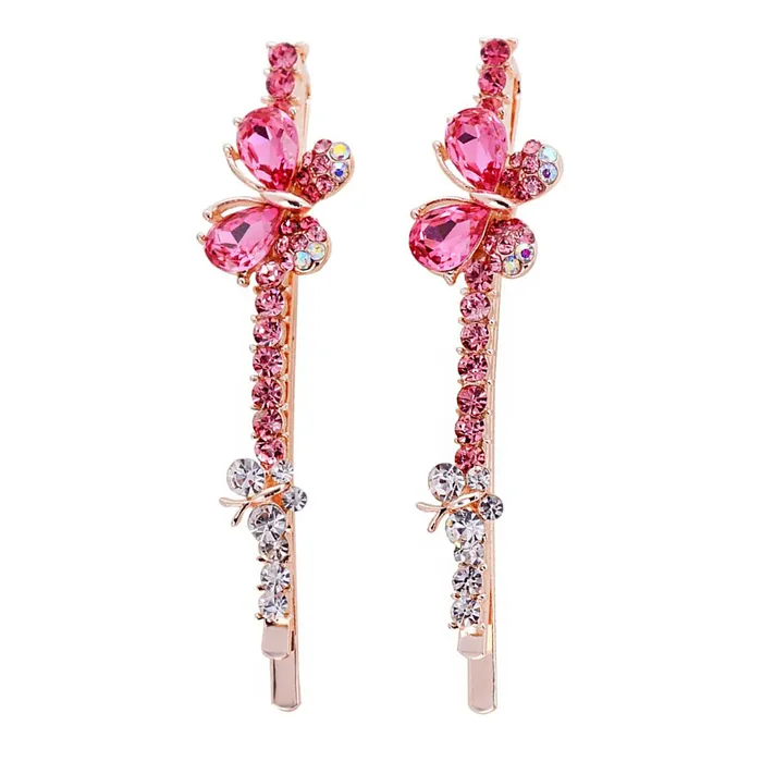 Yellow Chimes Hair Pins for Women Girls Hair Accessories for Women Hair Pin 2 Pcs Crystal Pink Butterfly Bobby Pins for Hair Pins for Girls Bobby Pins fro women Gift for Women and Girls Yellow Chimes Necklaces Yellow Chimes Hair Pins for Women Girls Hair Accessories for Women Hair Pin 2 Pcs Crystal Pink Butterfly Bobby Pins for Hair Pins for Girls Bobby Pins fro women Gift for Women and Girls Yellow Chimes Necklaces