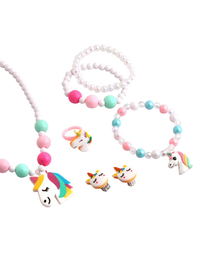 Yellow Chimes Melbees by Yellow Chimes Jewellery Sets for Girls Kids Multicolor Beaded Necklace Set for Girls Unicorn Shaped Charm Jewelry Set for Kids Birthday Gift for Girls Kids Earrings Yellow Chimes Melbees by Yellow Chimes Jewellery Sets for Girls Kids Multicolor Beaded Necklace Set for Girls Unicorn Shaped Charm Jewelry Set for Kids Birthday Gift for Girls Kids Earrings