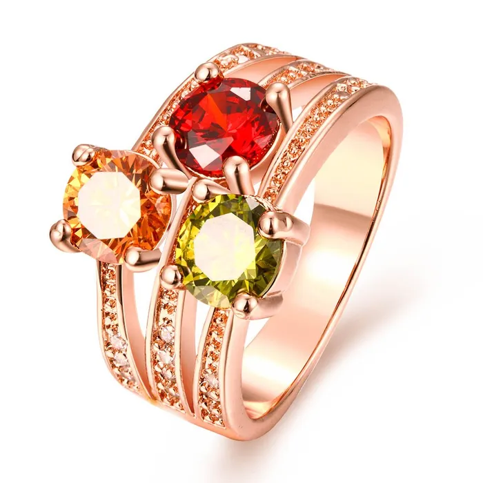 Yellow Chimes Multicolor Swiss Zircon Crystal Ring For Men Women Yellow Chimes Earrings Yellow Chimes Multicolor Swiss Zircon Crystal Ring For Men Women Yellow Chimes Earrings
