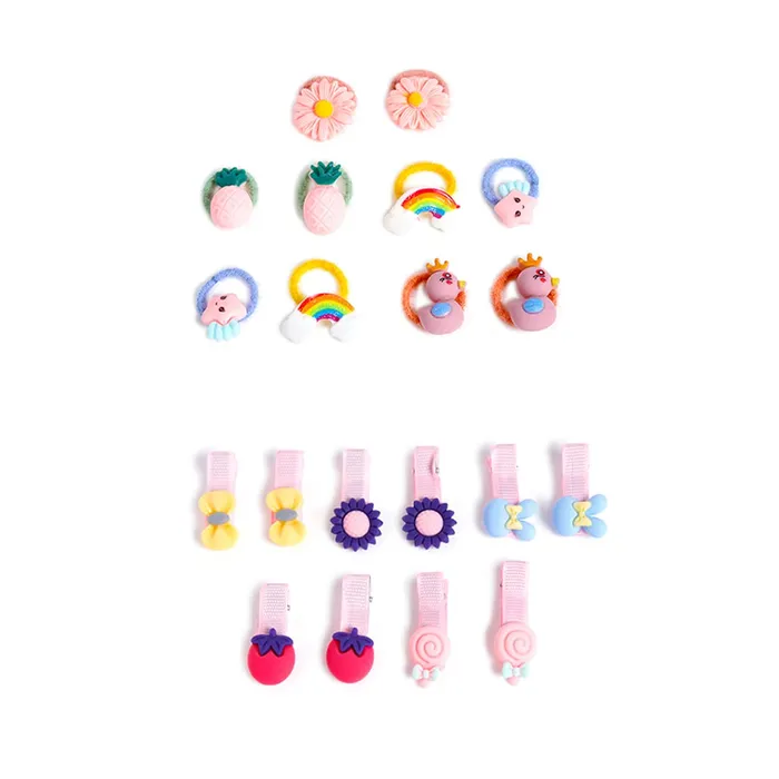 Yellow Chimes Necklaces Melbees by Yellow Chimes Hair Accessories for Girls Combo of Hair clips and Ponytail Holder with Cute chararcter emblished on it for Kids and Girls Design 2 Yellow Chimes Necklaces Melbees by Yellow Chimes Hair Accessories for Girls Combo of Hair clips and Ponytail Holder with Cute chararcter emblished on it for Kids and Girls Design 2