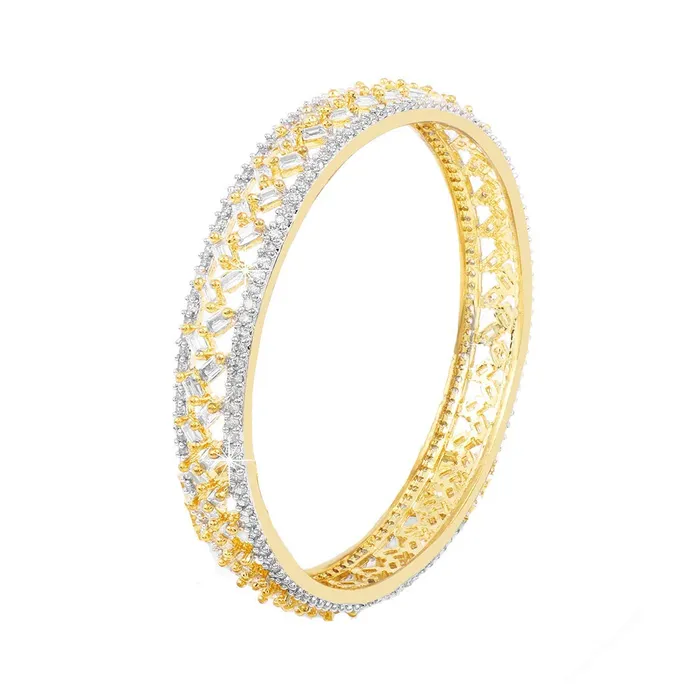 Yellow Chimes Necklaces Yellow Chimes Classic Design 1 Pcs White ADAmerican Diamond Studded 18k Gold Plated Handcrafted Bangle for Women Girls 28 Yellow Chimes Necklaces Yellow Chimes Classic Design 1 Pcs White ADAmerican Diamond Studded 18k Gold Plated Handcrafted Bangle for Women Girls 28
