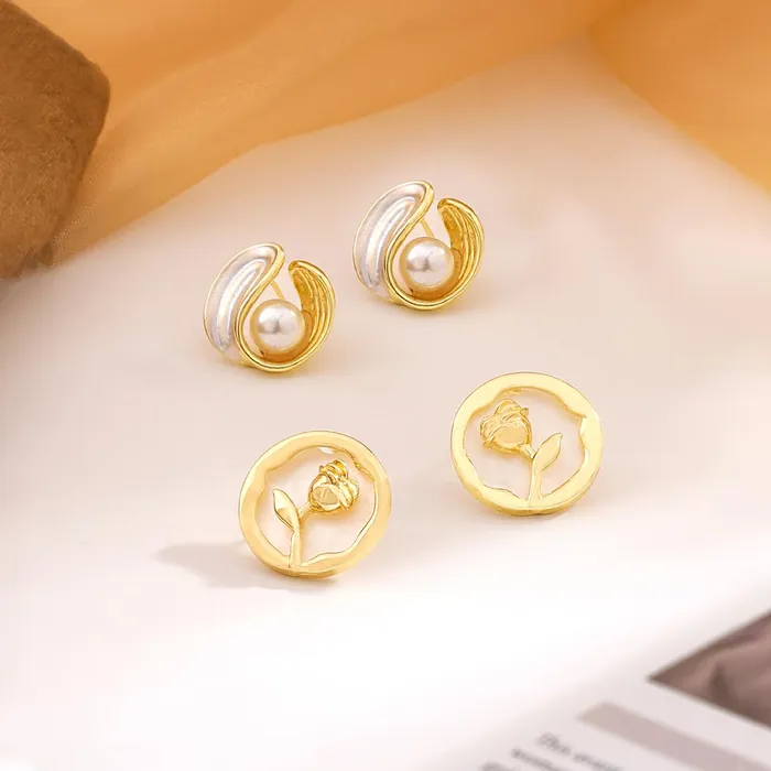 Yellow Chimes Necklaces Yellow Chimes Earrings for Women and Girls Stud Earrings for Women and Girls Earrings Combo of 2 Birthday Gifts for Women Anniversary Gift For Wife