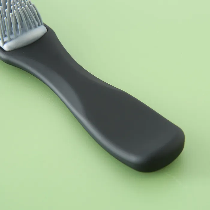 Yellow Chimes Necklaces Yellow Chimes Flat Hair Brush with Strong Flexible Bristles Curl Defining Brush for Thick Curly Wavy Hair Small Size Hair Styling Brush for Women Men