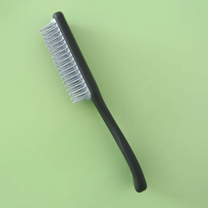 Yellow Chimes Necklaces Yellow Chimes Flat Hair Brush with Strong Flexible Bristles Curl Defining Brush for Thick Curly Wavy Hair Small Size Hair Styling Brush for Women Men