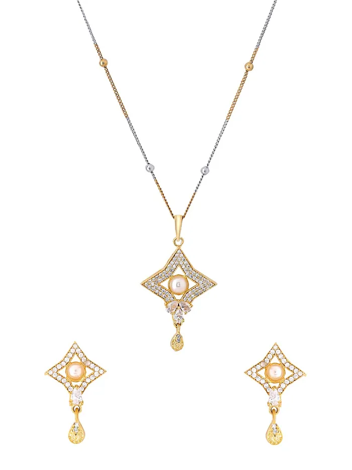 Yellow Chimes Necklaces Yellow Chimes Pendant Set for Women Gold Plated Beads and Crystal Studded Star Designed Pendant with Earrings for Women and Girls Yellow Chimes Necklaces Yellow Chimes Pendant Set for Women Gold Plated Beads and Crystal Studded Star Designed Pendant with Earrings for Women and Girls