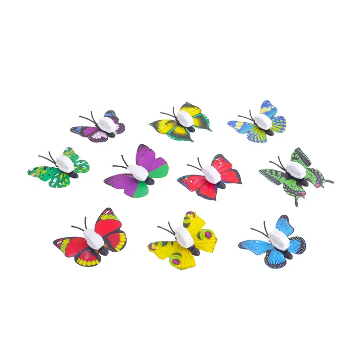 Yellow Chimes Necklaces Yellow Chimes Shoelace Charms for Girls and Boys Shoe Accessories Butterfly Design Shoe Decoration Charms Shoelace Charms for Unisex Pack of 8 pieces Shoelace Charms for Sneakers