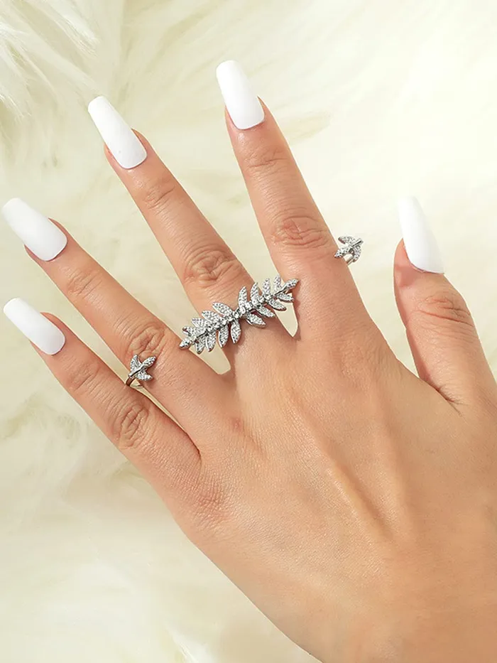 Yellow Chimes Palm Cuff for women Latest Fashion Crystal Hand Cuff Palm Bracelet For Women and Girls Yellow Chimes Rings