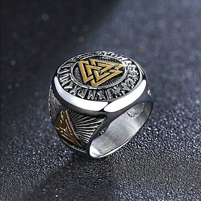 Yellow Chimes Rings For Men Silver Toned Yellow And Black Colored Stainless Steel Band Designed Metal Rings For Men And Boys Size 10 Yellow Chimes Rings