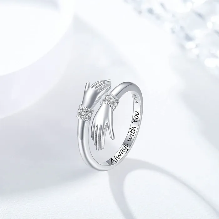 Yellow Chimes Rings for Women and Girls Silver Ring Adjustable Crystal Rings Silver Toned Finger Ring for Women Birthday Gift For girls and women Anniversary Gift for Wife Silver 8 Yellow Chimes Rings