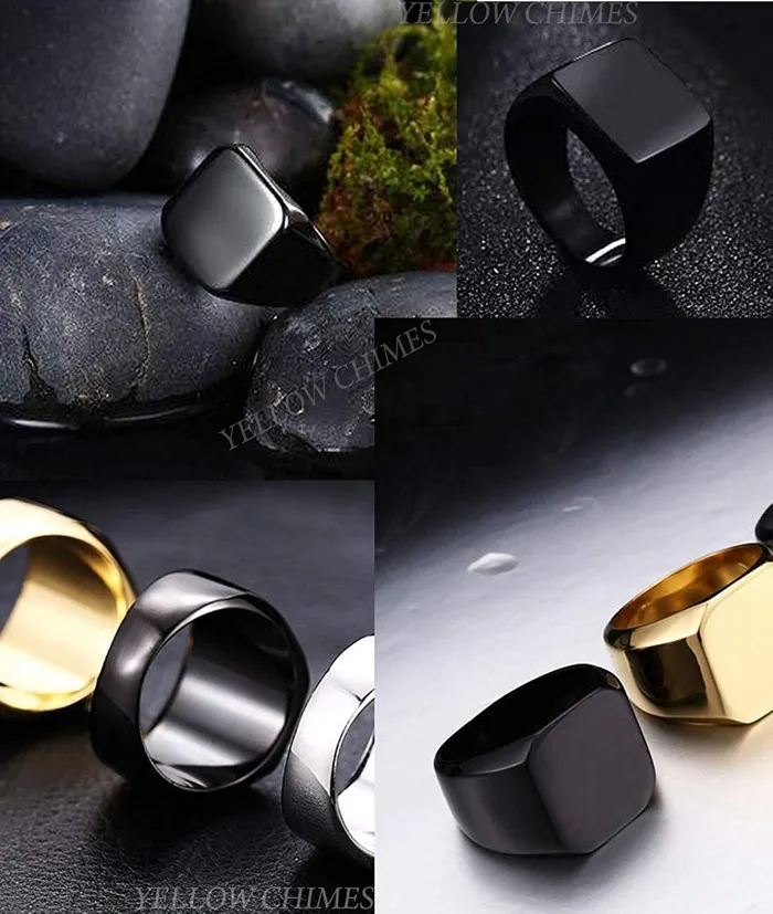Yellow Chimes Rings Yellow Chimes Rings for Men Black Ring Rock Cool Casual Sport Titanium Steel Ring for Men and Boys 10 Yellow Chimes Rings Yellow Chimes Rings for Men Black Ring Rock Cool Casual Sport Titanium Steel Ring for Men and Boys 10