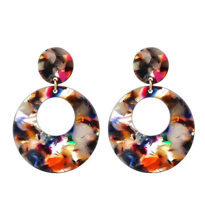 Yellow Chimes Rings Yellow Chimes Shiny Hoops Multicolor Drop Earring for Women Girls Yellow Chimes Rings Yellow Chimes Shiny Hoops Multicolor Drop Earring for Women Girls