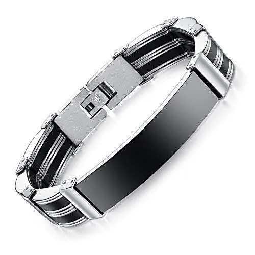 Yellow Chimes Rings Yellow Chimes Stylish 316L Stainless Steel Fashion Classic Style Bracelets for Men Boys Bracelets Yellow Chimes Rings Yellow Chimes Stylish 316L Stainless Steel Fashion Classic Style Bracelets for Men Boys Bracelets