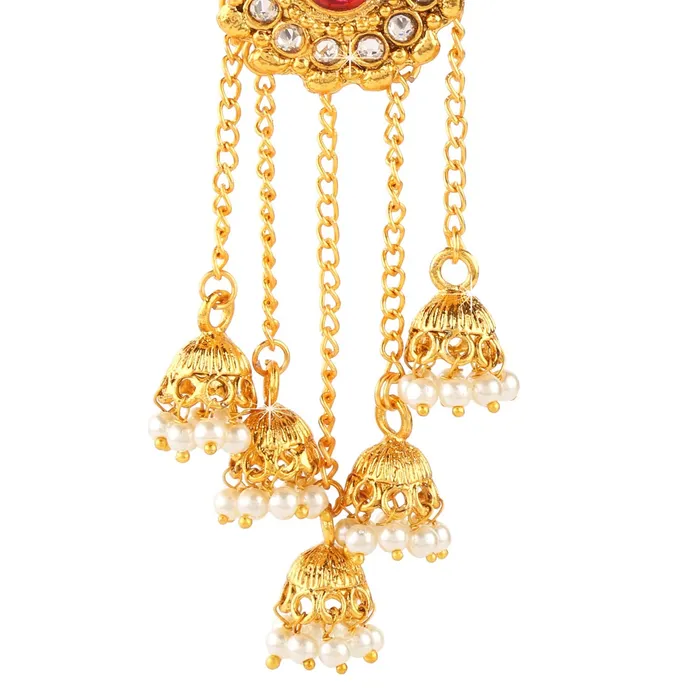 Yellow Chimes Traditional Latkan Jhumka Jhumki Earrings for Women and Girls Yellow Chimes Earrings