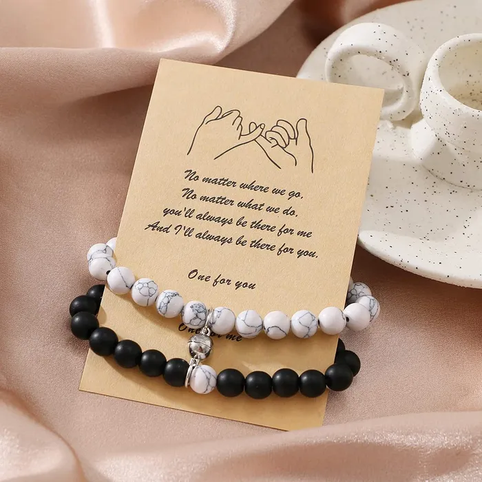 Yellow Chimes Valentine Gift for Girls DVine Unisex Adult Adjustable Beads Bracelet for Unisex 2 Pieces Yellow Chimes Necklaces