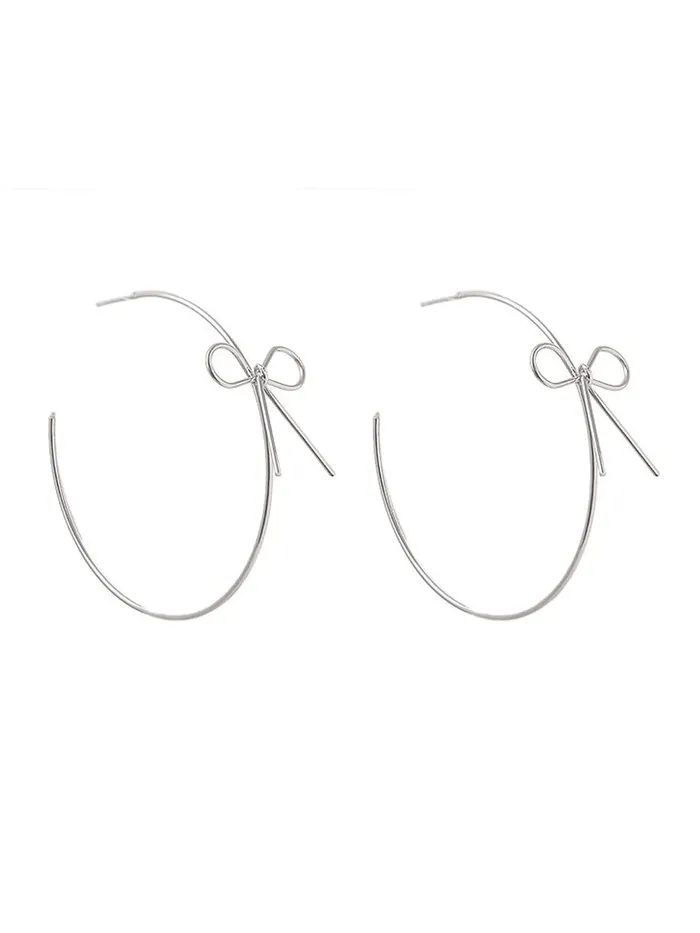 Yellow Chimes Yellow Chimes Earrings for Women and Girls Hoop Earrings for Girls Silver Toned Bow Designed Hoop Earrings Birthday Gift for girls and women Anniversary Gift for Wife Necklaces Yellow Chimes Yellow Chimes Earrings for Women and Girls Hoop Earrings for Girls Silver Toned Bow Designed Hoop Earrings Birthday Gift for girls and women Anniversary Gift for Wife Necklaces