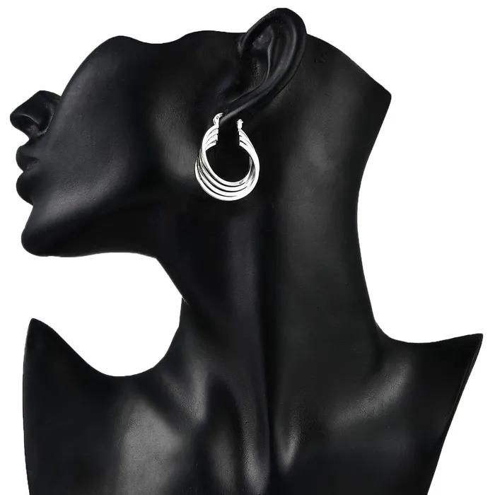 Yellow Chimes Yellow Chimes Entangled Rings Designer Alloy Dangle Earring for Women Girls Earrings