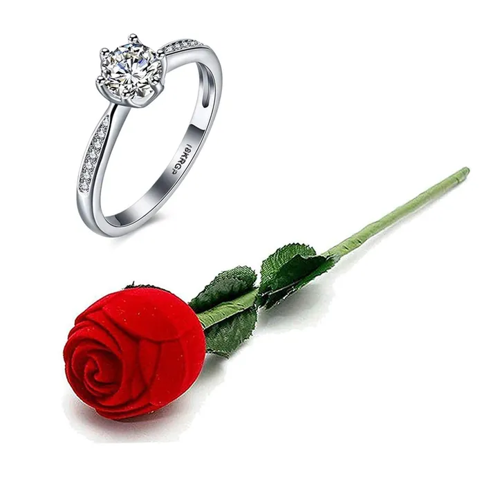 Yellow Chimes Yellow Chimes Rings for Women Valentines Gift St of Crystals from Swarovski Silver toned White Colored Ring in Red Velvet Rose Ring Box for Women and GirlsSize US 8 Necklaces Yellow Chimes Yellow Chimes Rings for Women Valentines Gift St of Crystals from Swarovski Silver toned White Colored Ring in Red Velvet Rose Ring Box for Women and GirlsSize US 8 Necklaces