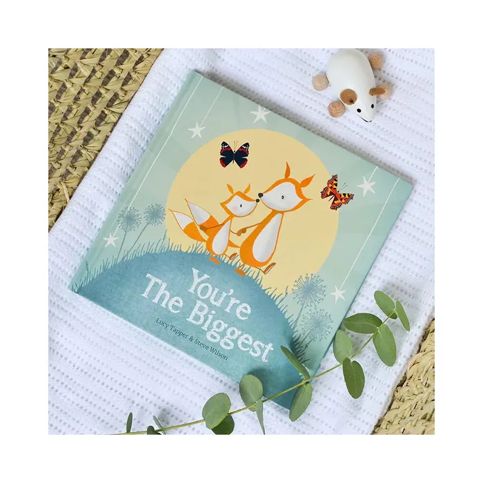 Youre The Biggest Book Old Country Design Earrings