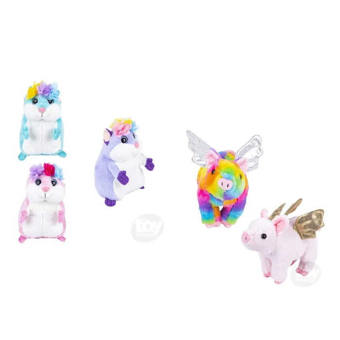Zibbers Earrings Plush Fairy Princess