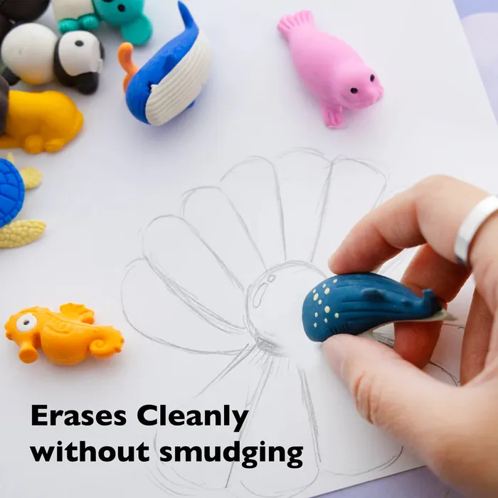 Zibbers Eraser Set 3D Wildlife Adventures Earrings Zibbers Eraser Set 3D Wildlife Adventures Earrings