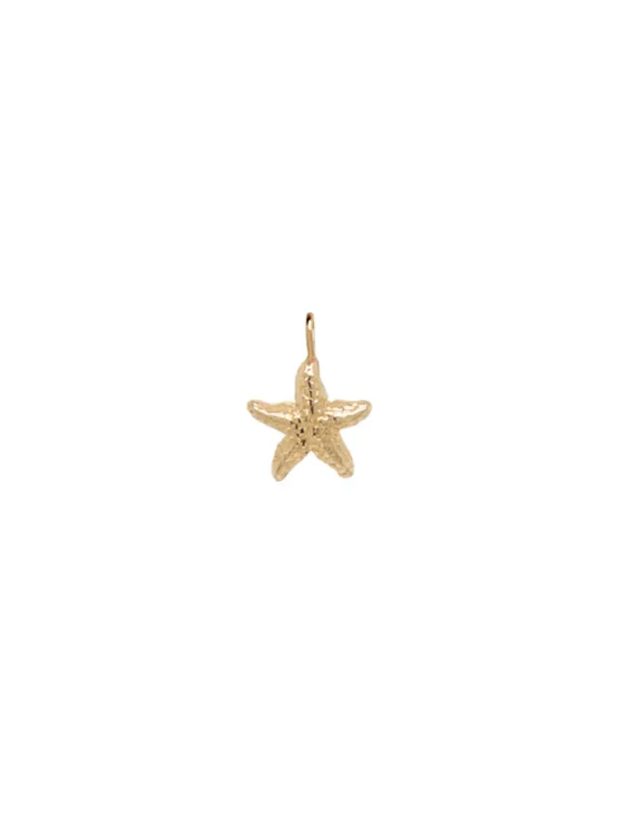 Zo Chicco Earrings 14K SINGLE STARFISH CHARM