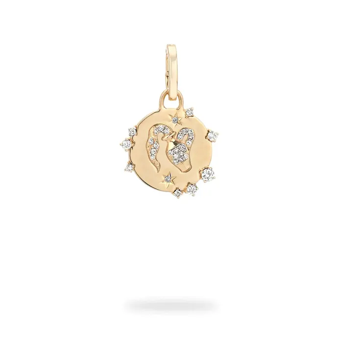 Zodiac Diamond Hinged Charm Adina Reyter Charm Necklaces