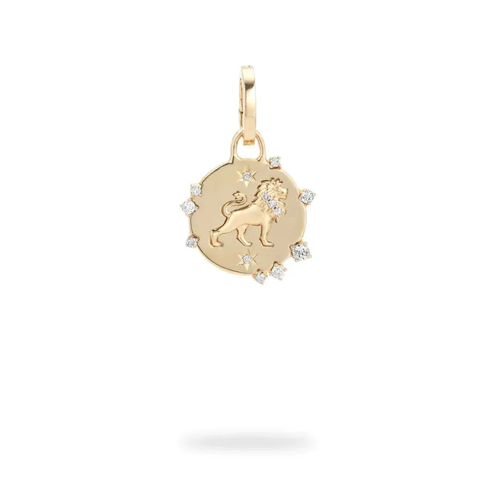 Zodiac Diamond Hinged Charm Adina Reyter Charm Necklaces
