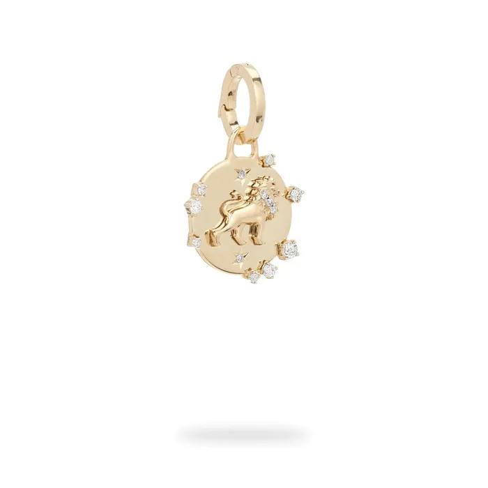 Zodiac Diamond Hinged Charm Adina Reyter Charm Necklaces