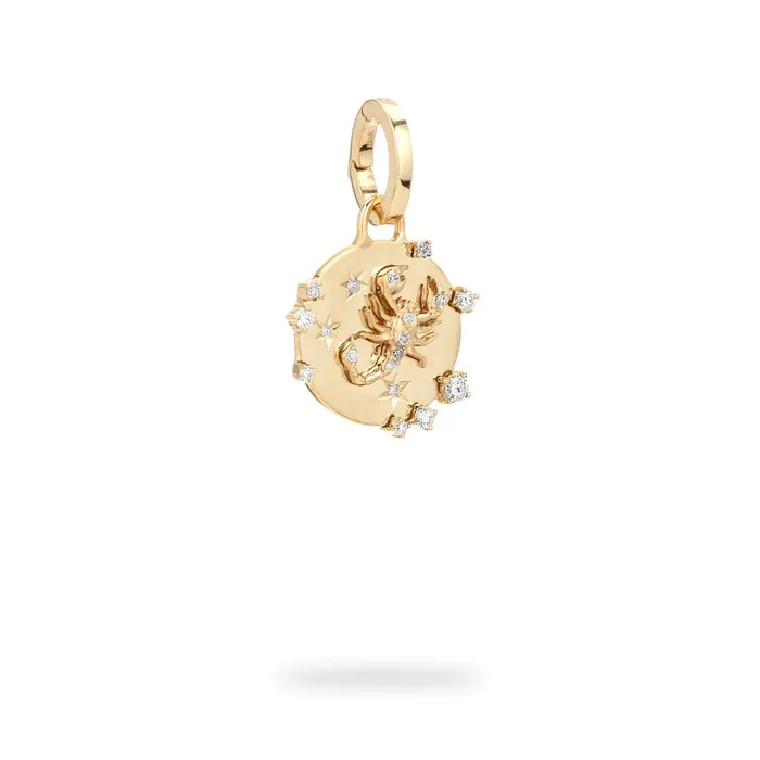 Zodiac Diamond Hinged Charm Adina Reyter Charm Necklaces