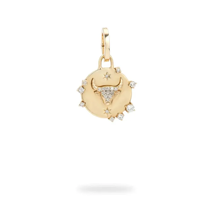 Zodiac Diamond Hinged Charm Adina Reyter Charm Necklaces