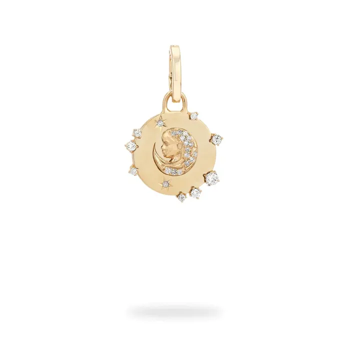 Zodiac Diamond Hinged Charm Adina Reyter Charm Necklaces
