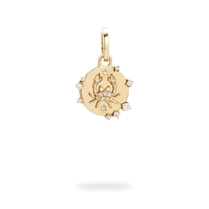 Zodiac Diamond Hinged Charm Adina Reyter Charm Necklaces